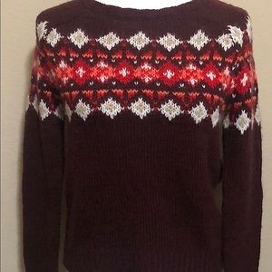 Women’s Hollister Wool Blend Maroon Sweater